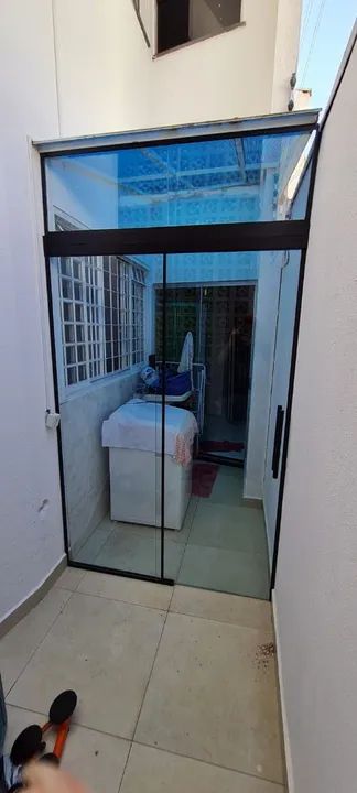 Porta de vidro temperado sob medida  - Foto 4