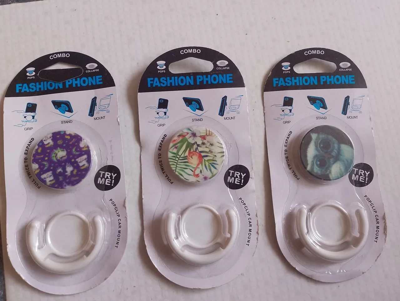 Suporte pop clip para celular