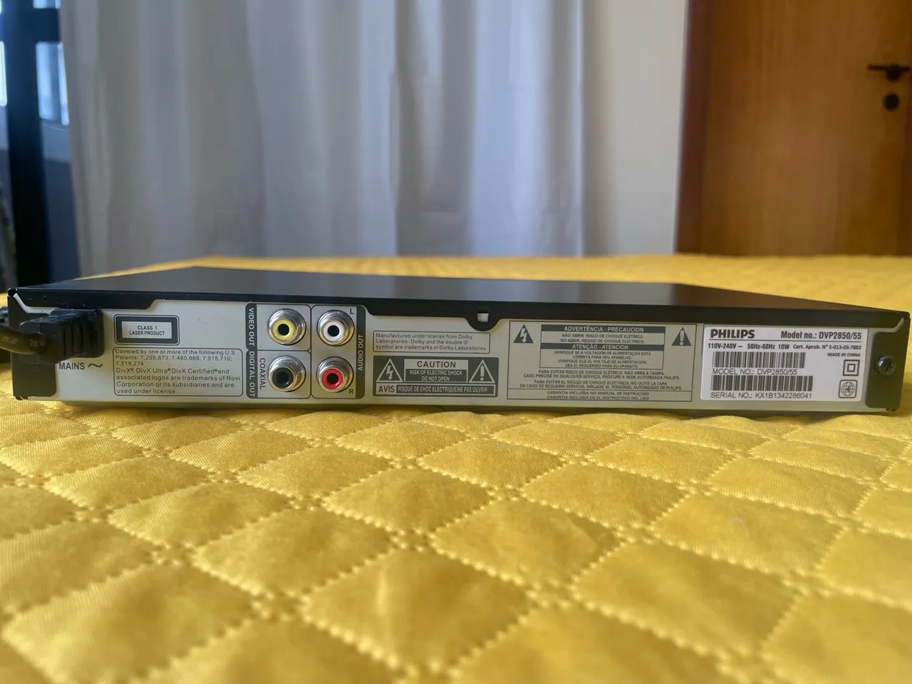 DVD Player Philips DVP2850/55