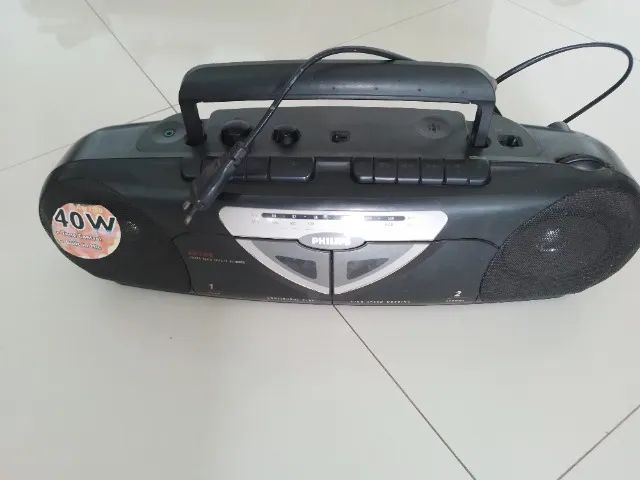 Rádio AM FM e toca fitas antigo - Foto 3
