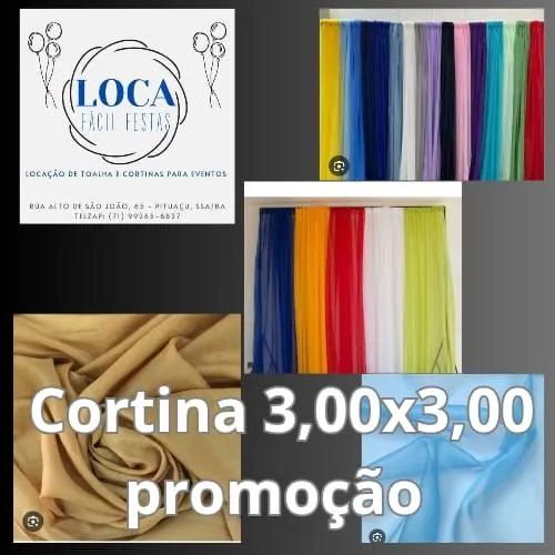 Aluguel de toalhas e cortinas festa  - Foto 2