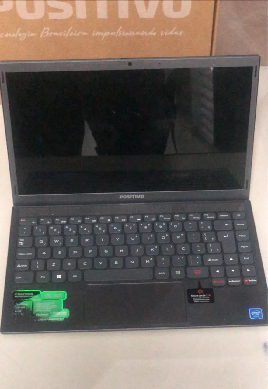 Notebook Positivo Motion Gray C4120F-S Intel Celeron Dual Core Windows 11 Home 14" Cinza - Foto 4