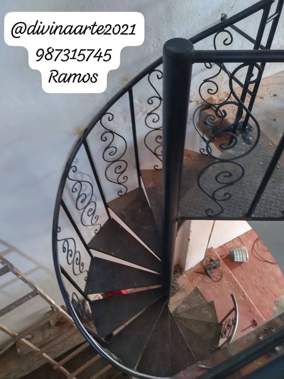 Lindas escadas caracol e reta só aqui  - Foto 6