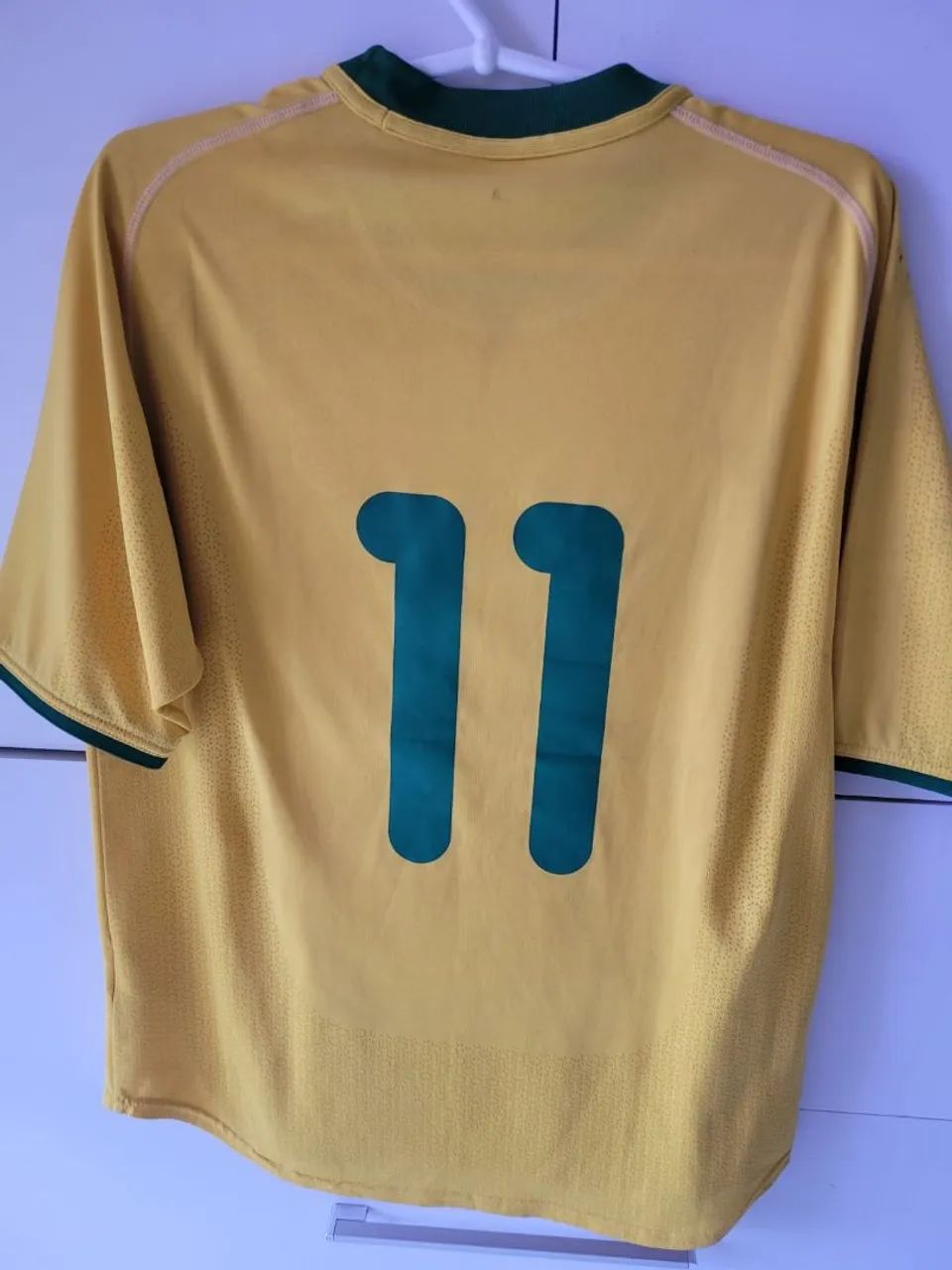 Camisa Brasil 2002 - Nike - Tamanho M - Foto 2