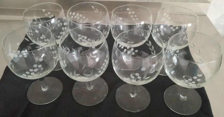 Taça de Vinho Branco Tinto do Porto Licor Espumante Água Antiga Perfeito Estado R$ 18 - Foto 5