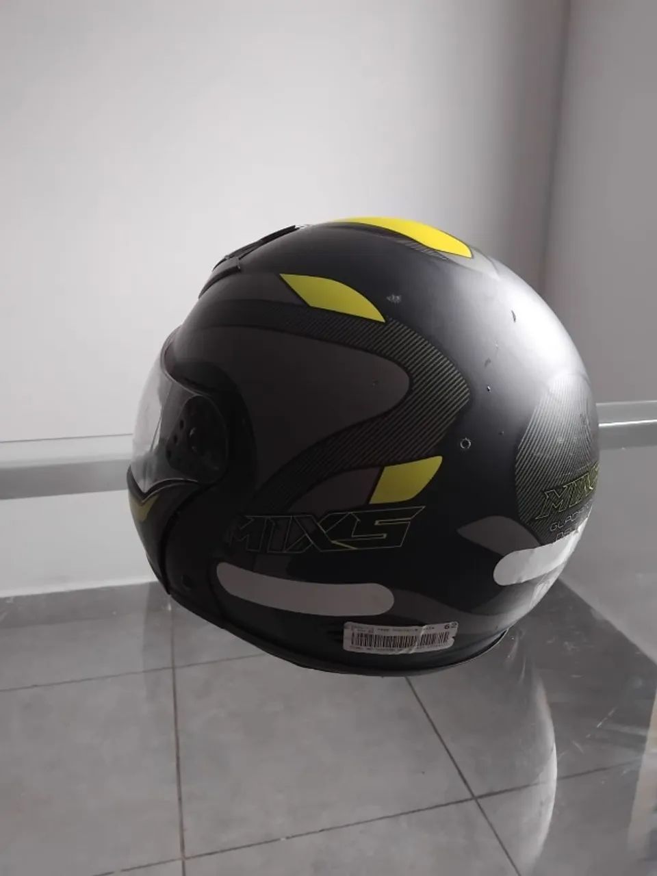 Capacete de Moto Escamoteável Mixs Gladiator Articulado - Foto 9