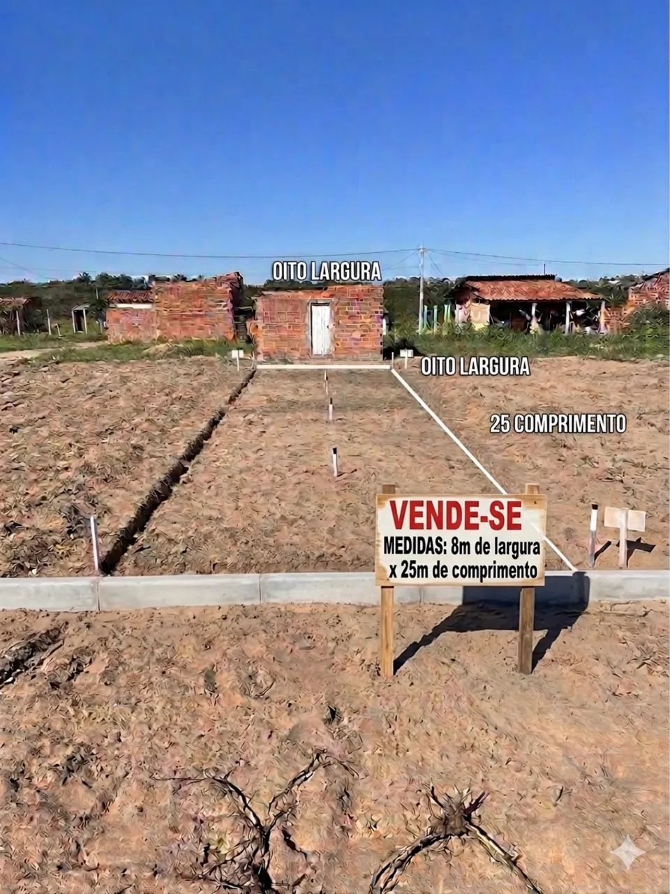 Vende-se lotes no Bairro Canaã 
