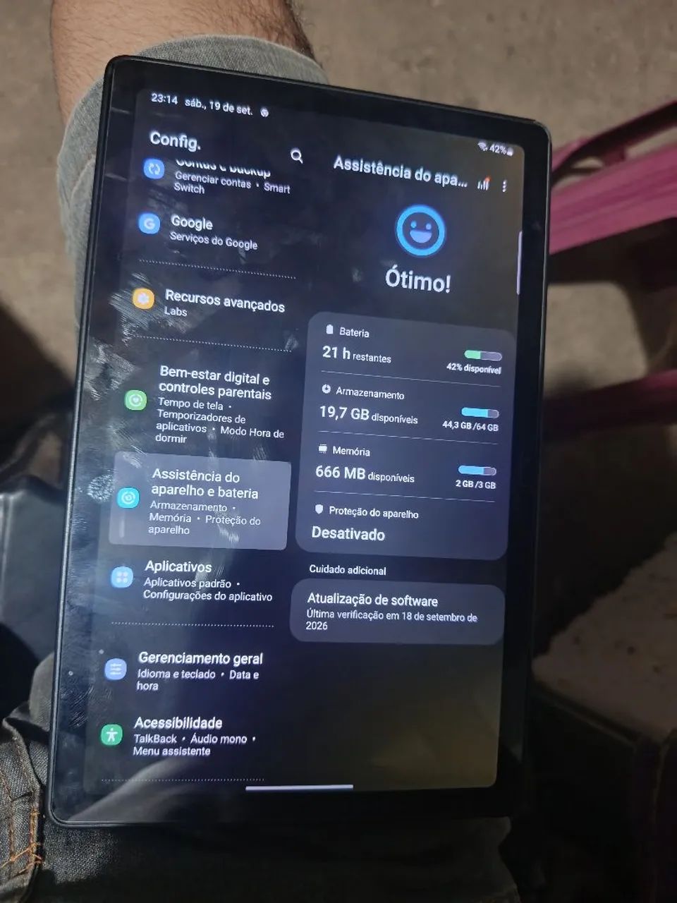 Vendo esse tablet tab a7 - Foto 4