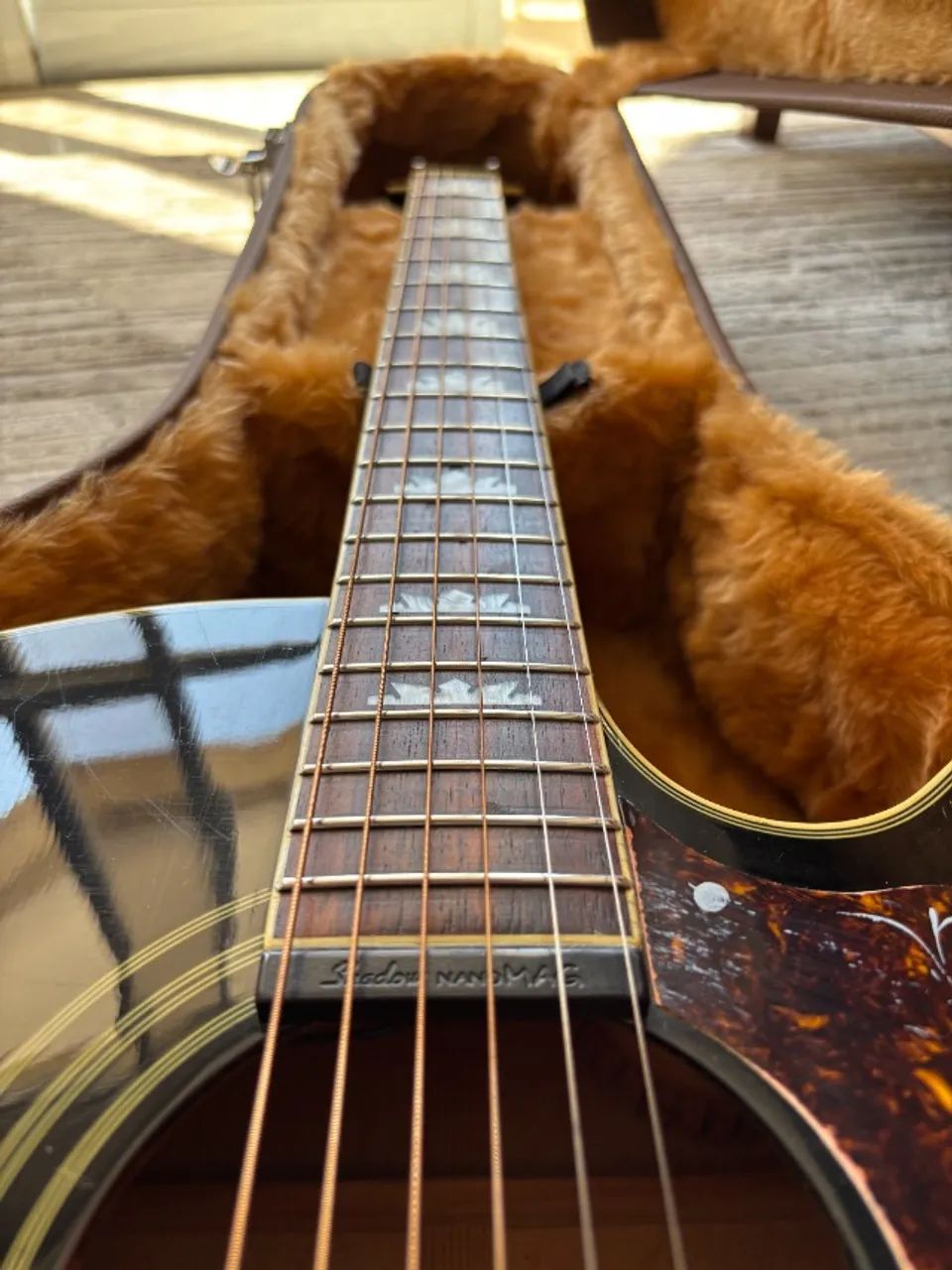  Violão Epiphone EJ-200 CE Sunburst - Foto 5