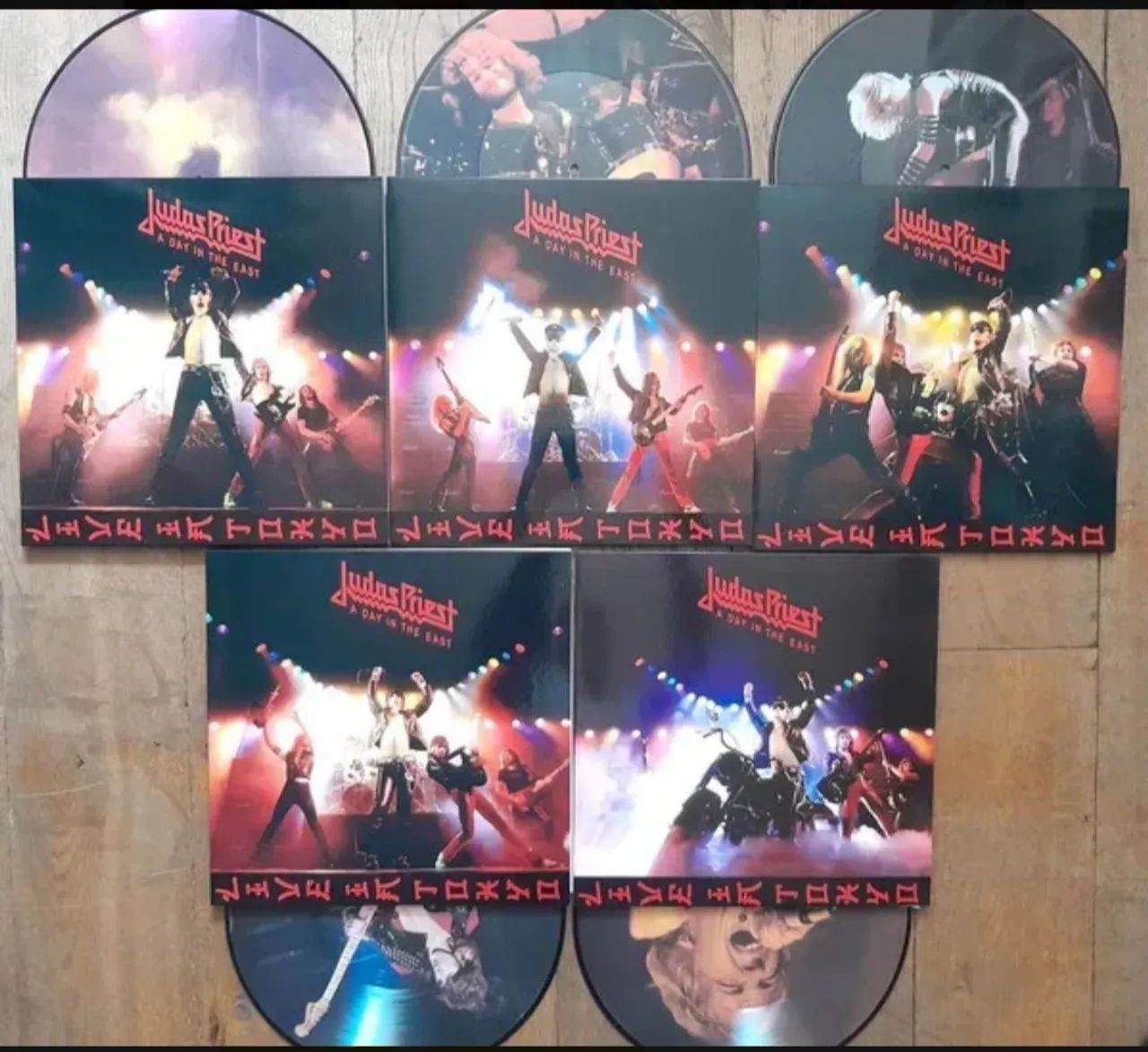 Judas Priest A Day In The East BOXSET Picture RARIDADE - CDs, DVDs