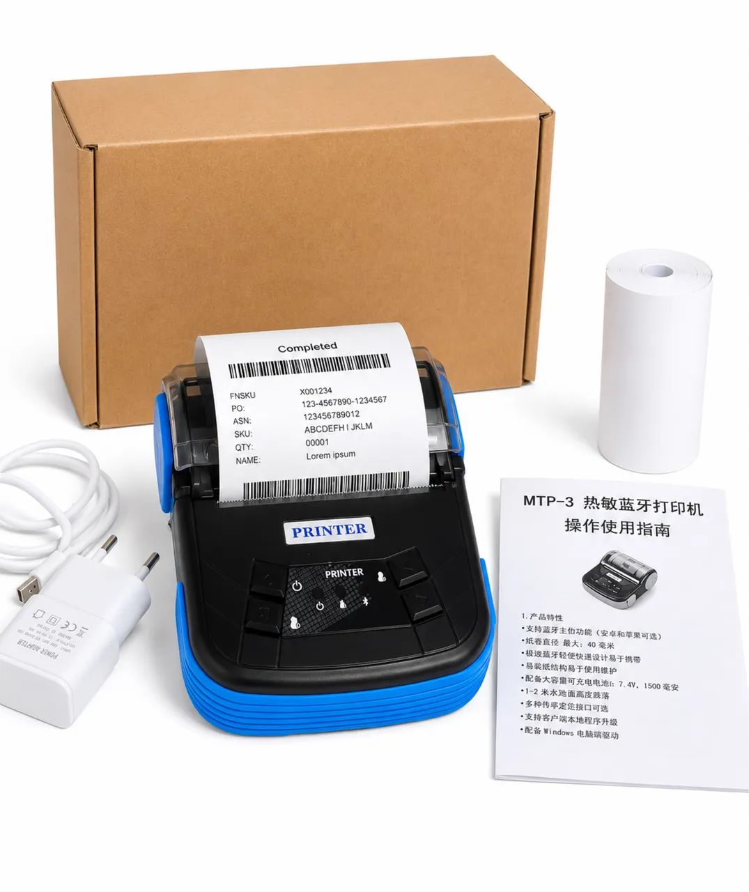 Impressora térmica via Bluetooth 