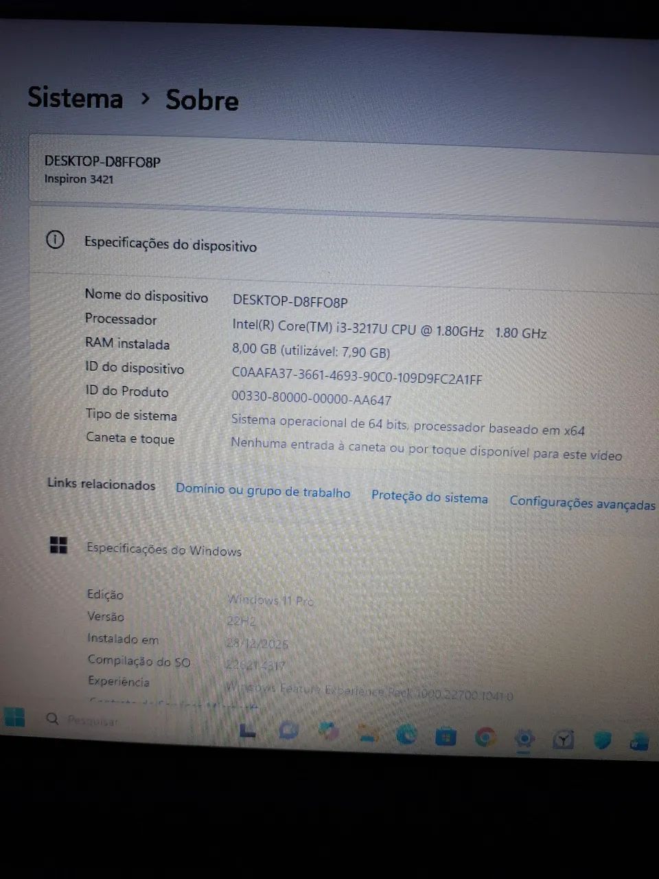 Notebook Dell 14" - Foto 2