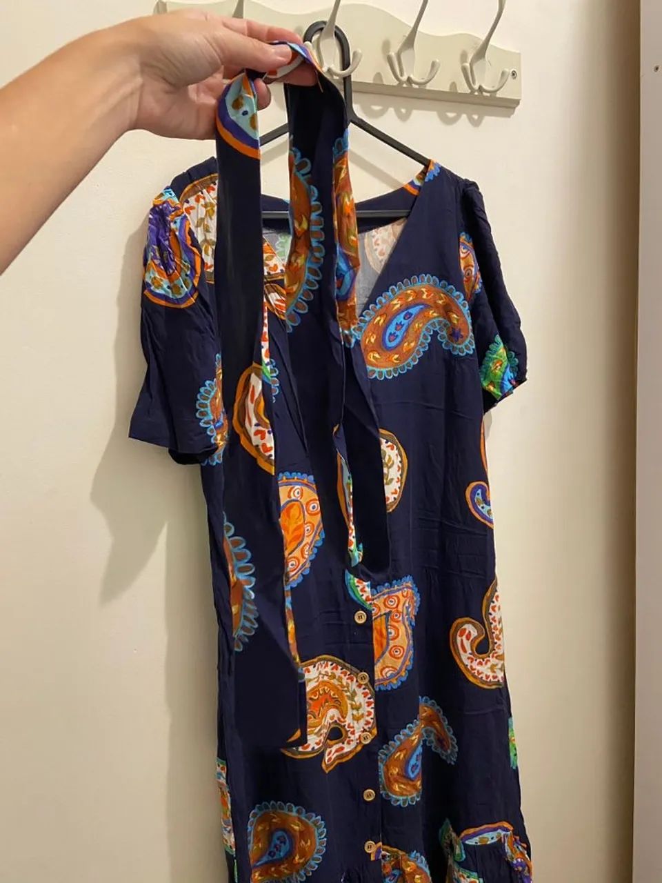 Vestido Midi Gio estampado - Foto 3