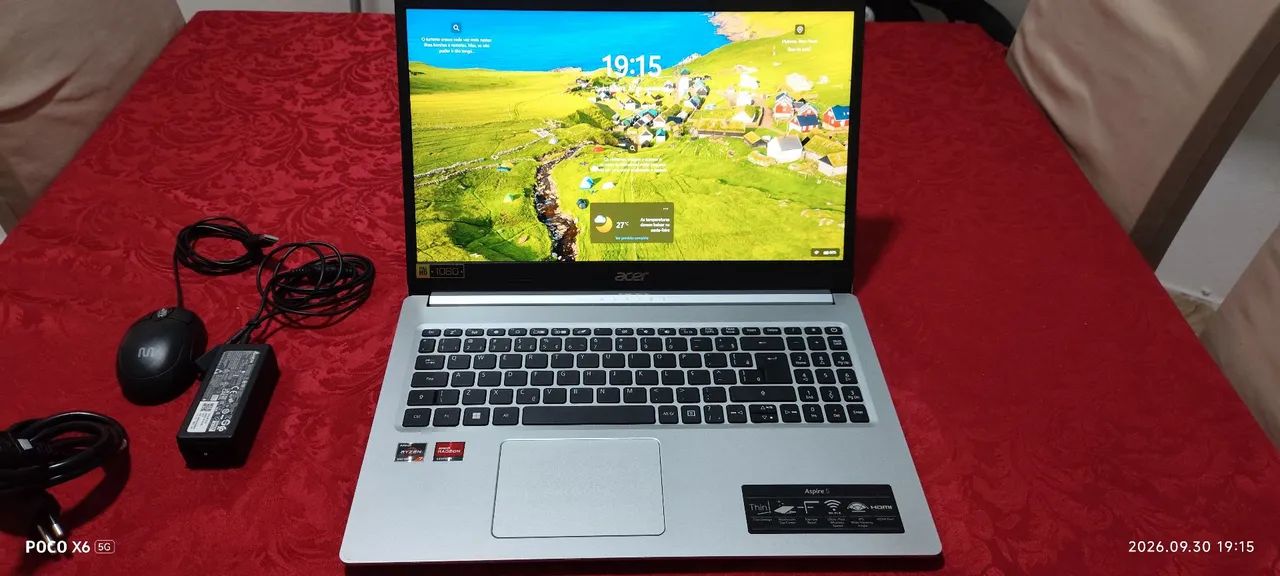 Notebook Acer vendo ou troco 