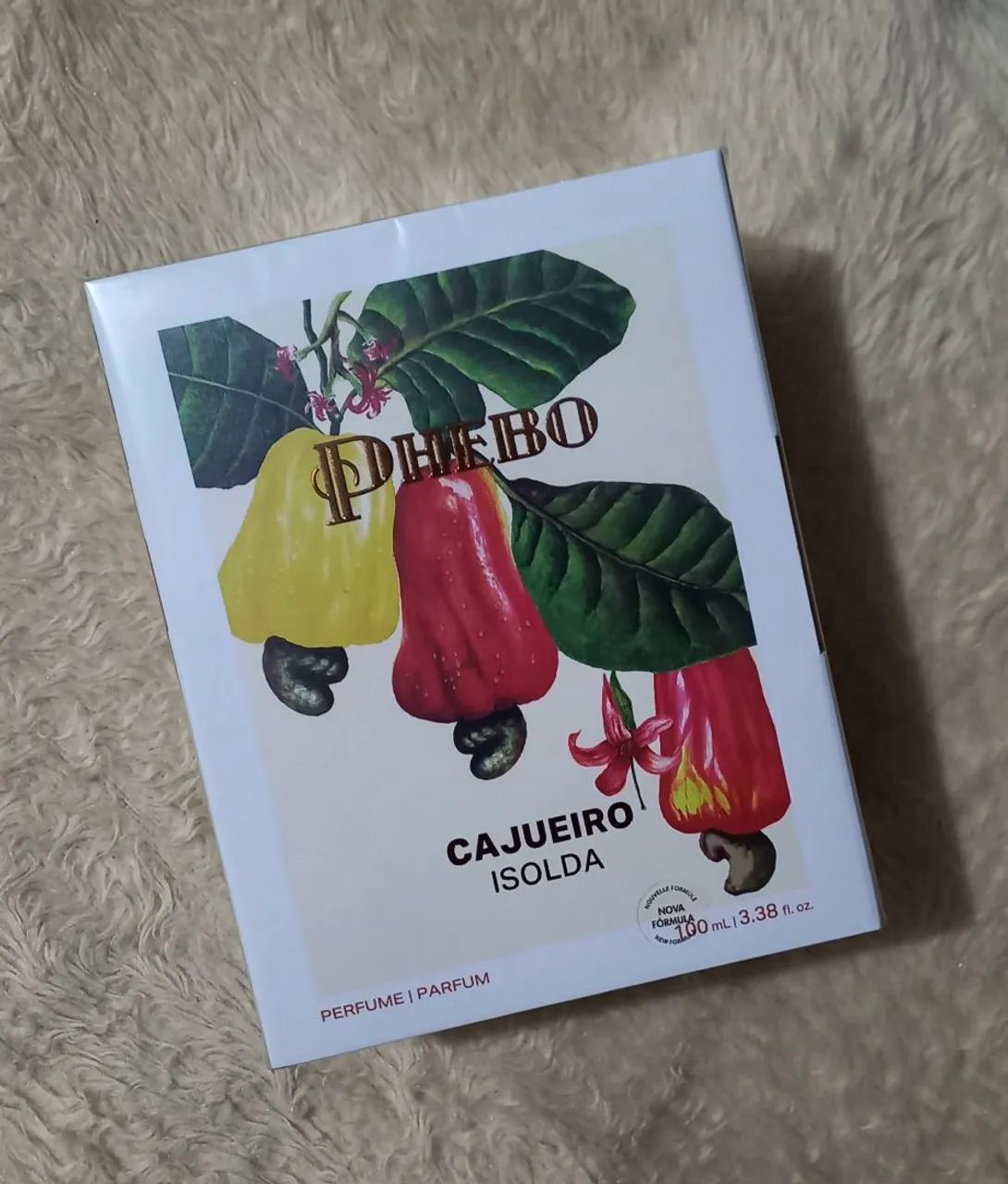 Perfume Phebo Cajueiro Isolda Lacrado