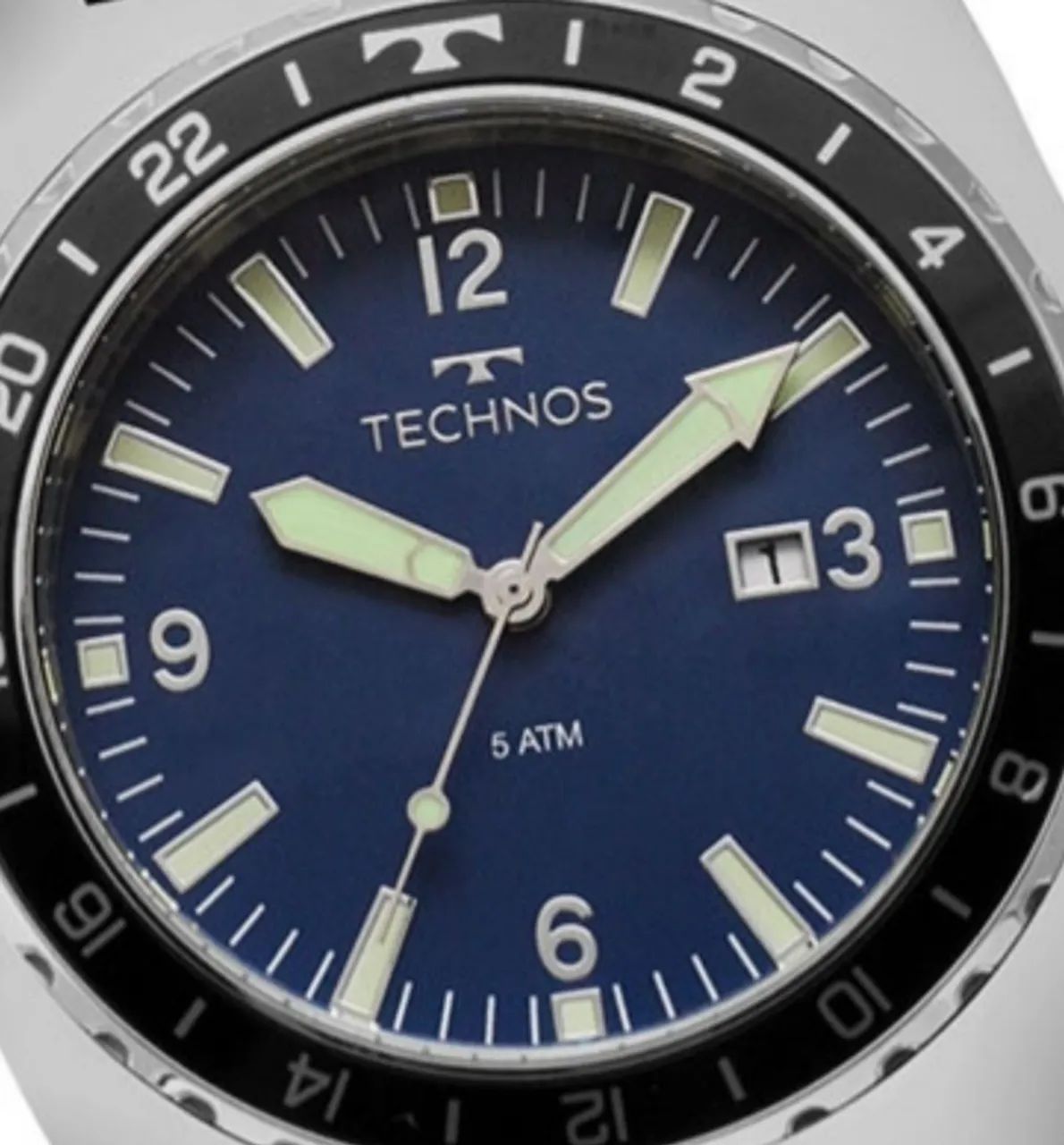 Relógio Technos Masculino Performance Racer 2115MOC/8A - Foto 2