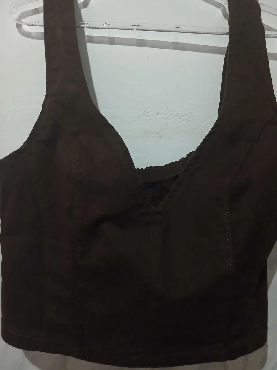 Colete Marrom Jeans - Foto 3