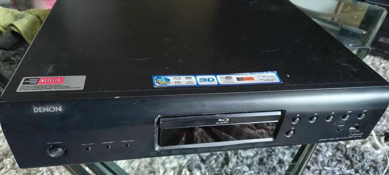Blu-ray denon dbp 161 1UD NO ESTADO