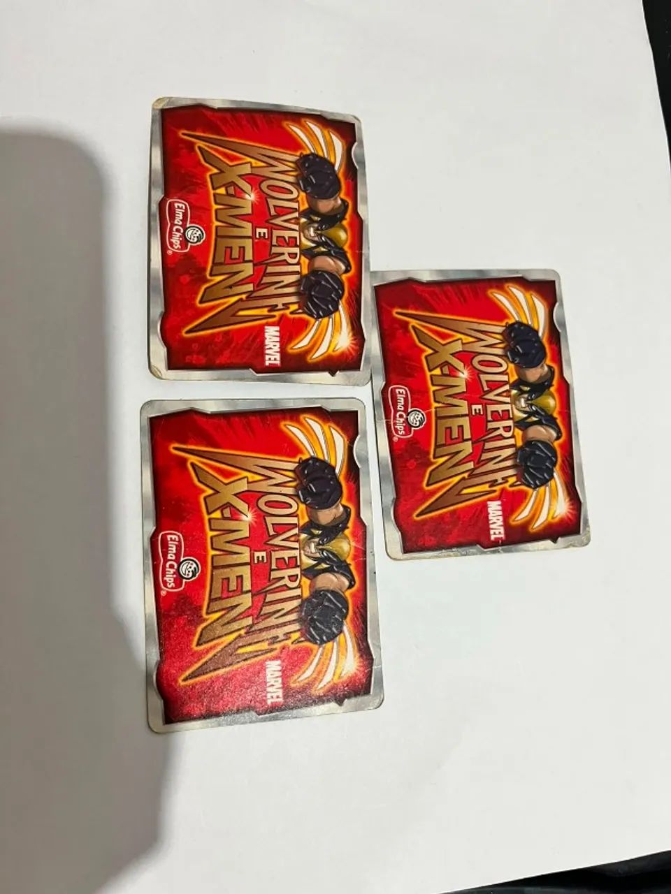 Lote Cards Elma Chips Marvel