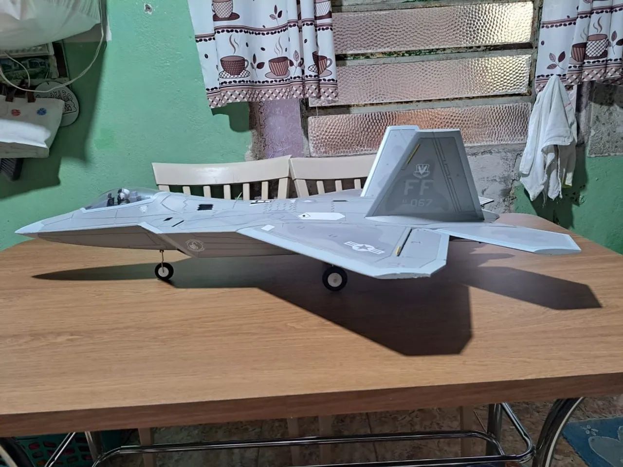 Aeromodelo caça F22 raptor v2  - Foto 2