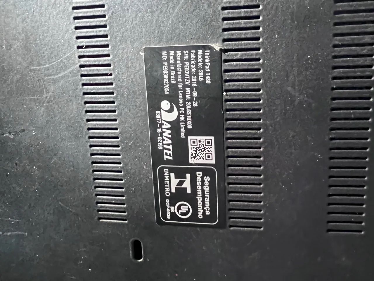 Notebook ThinkPad T480 Modelo 20L6 - Foto 3
