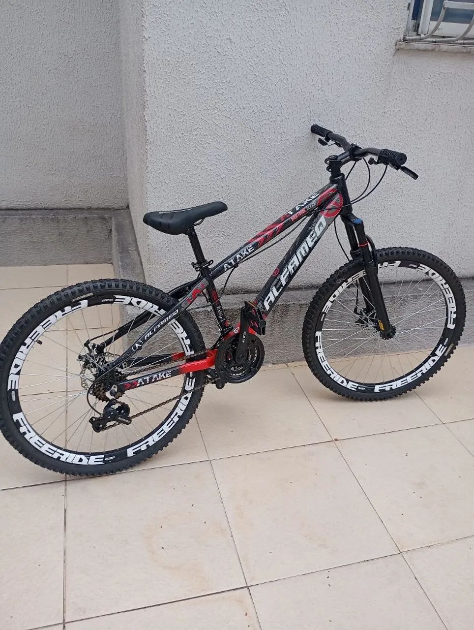 Bicicleta aro 26, 21v alfameq  - Foto 4