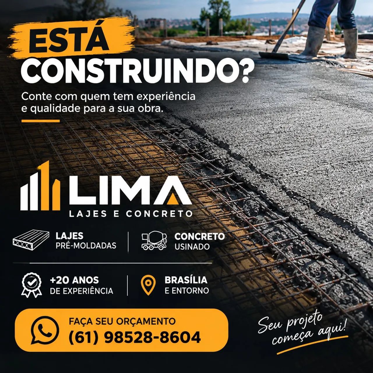 Lajes e Concreto Usinado 