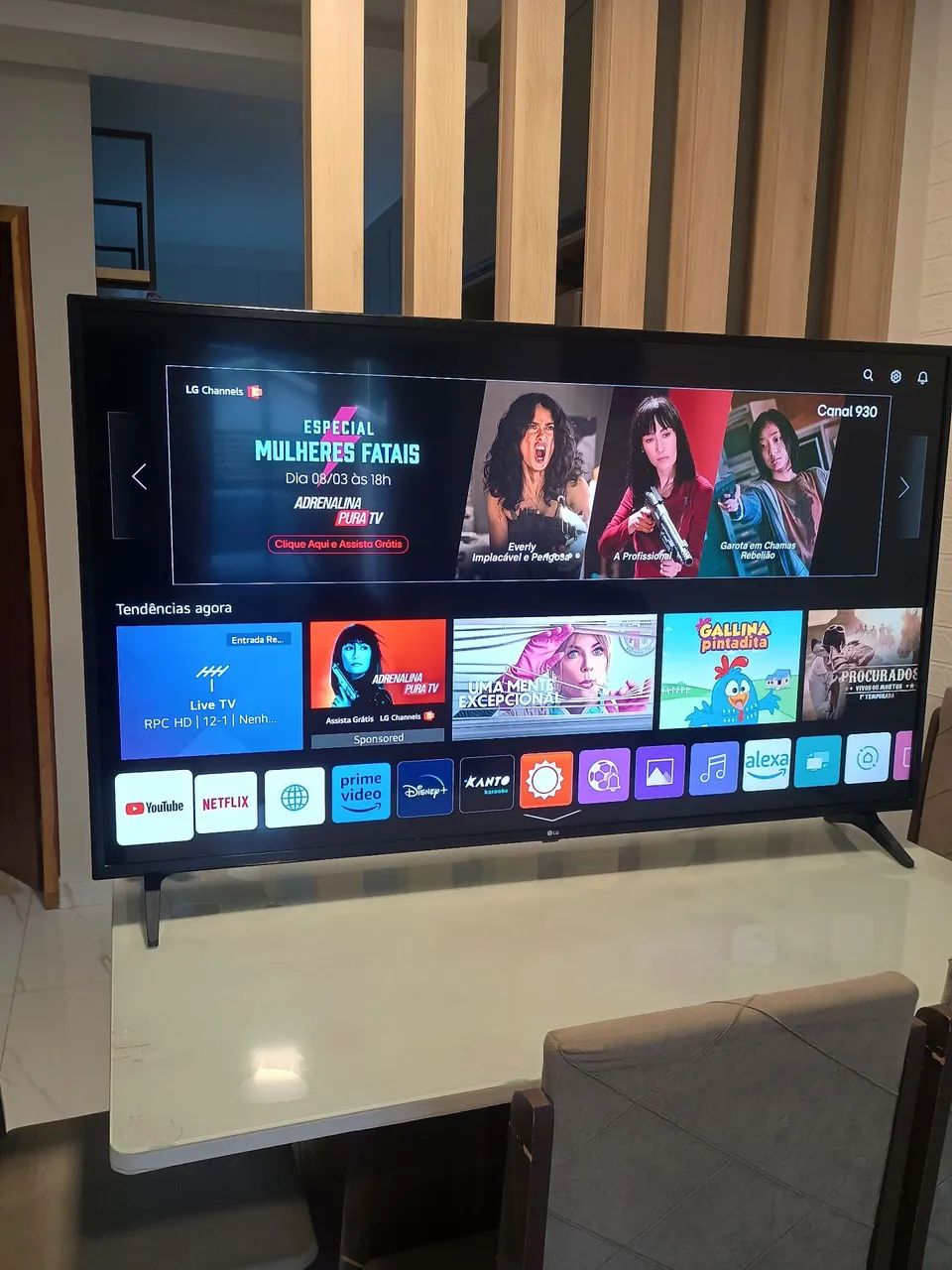 Tv Smart LG 65 polegadas ( já está no valor mínimo)