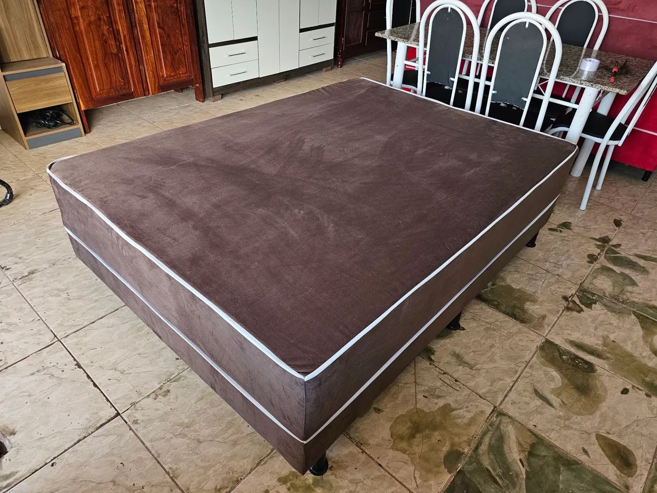 Cama unibox nova molas ensacada casal - Foto 2