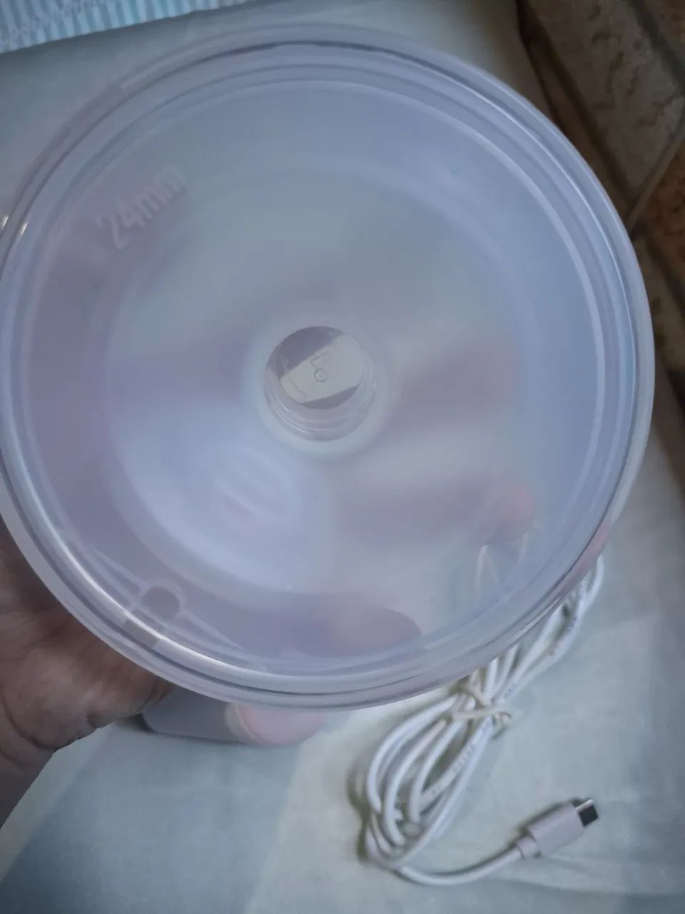 Bomba de leite elétrica - Foto 3