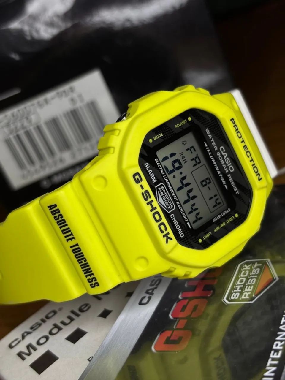 Casio G-shock DW-5600TGA - Absolute Toughness - Acessórios