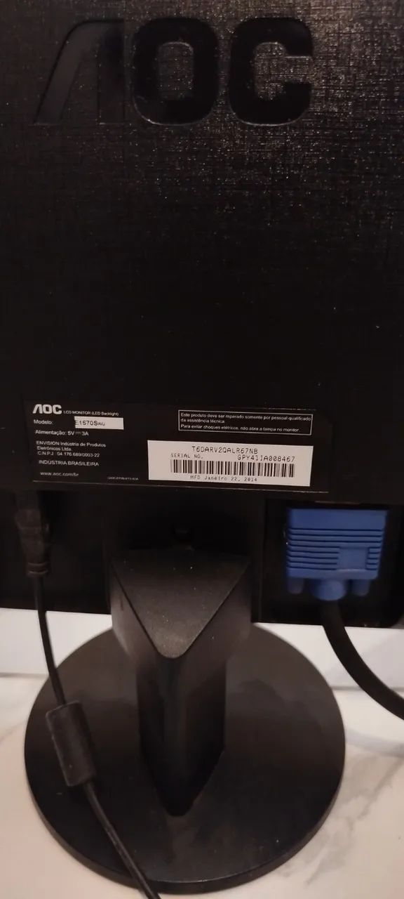 Monitor AOC 15,6" LED - Foto 2