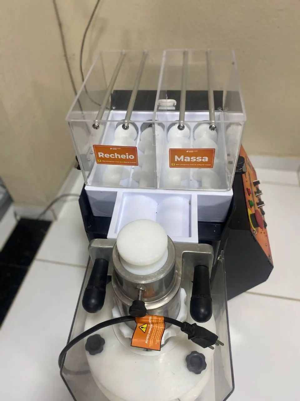 Máquina formadora e recheadora de salgados e doces - Foto 5