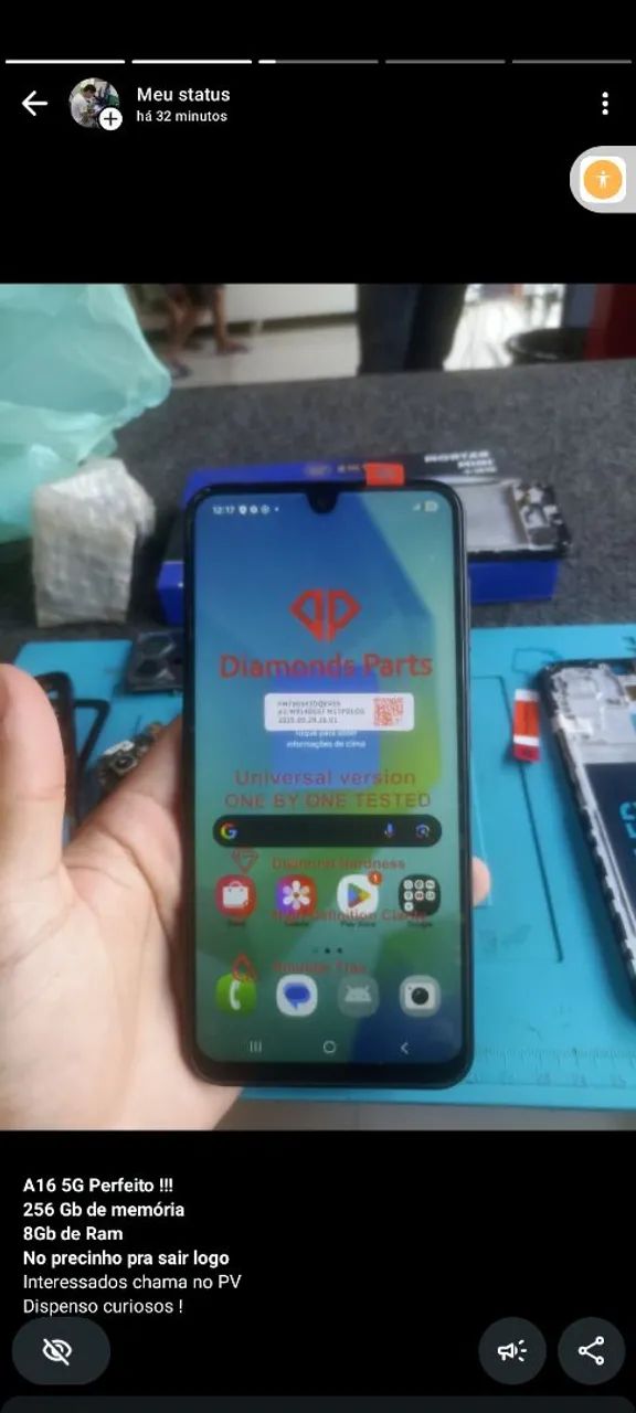 A16 5G 256Gb por 500$ SÓ HOJE! 