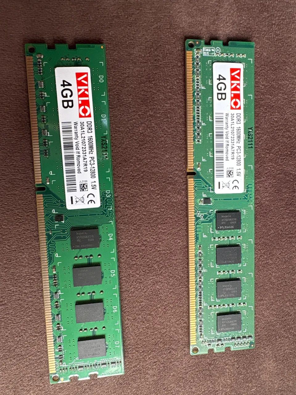 Memória RAM DDR3 4GB