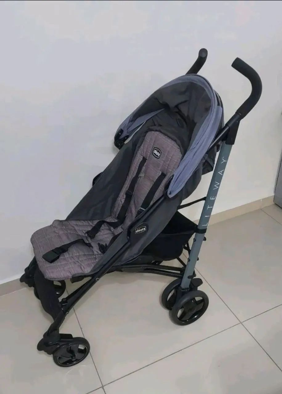 Carrinho Chicco Liteway - Excelente - Foto 3