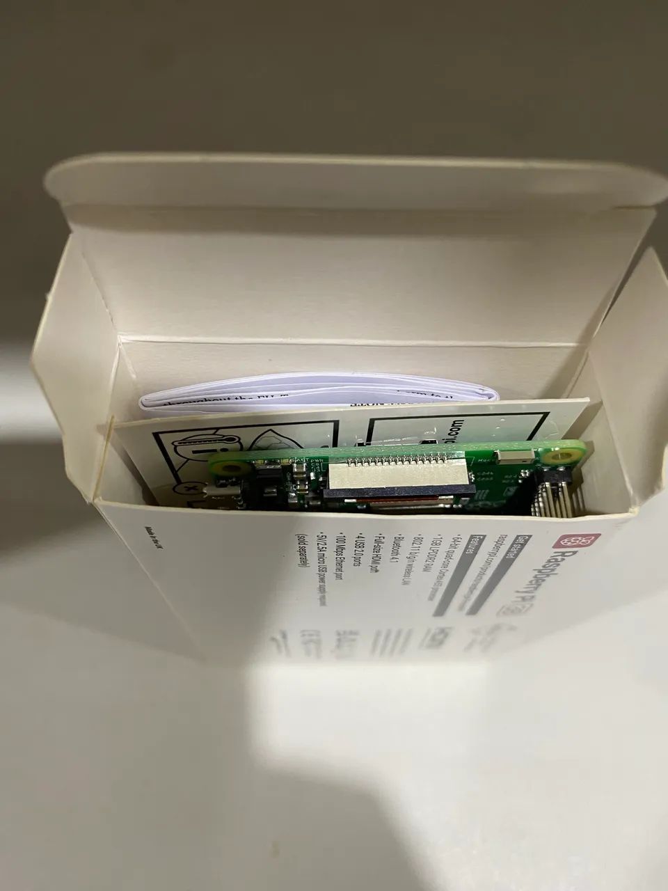 Placa eletrônica Raspberry Pi 3B 