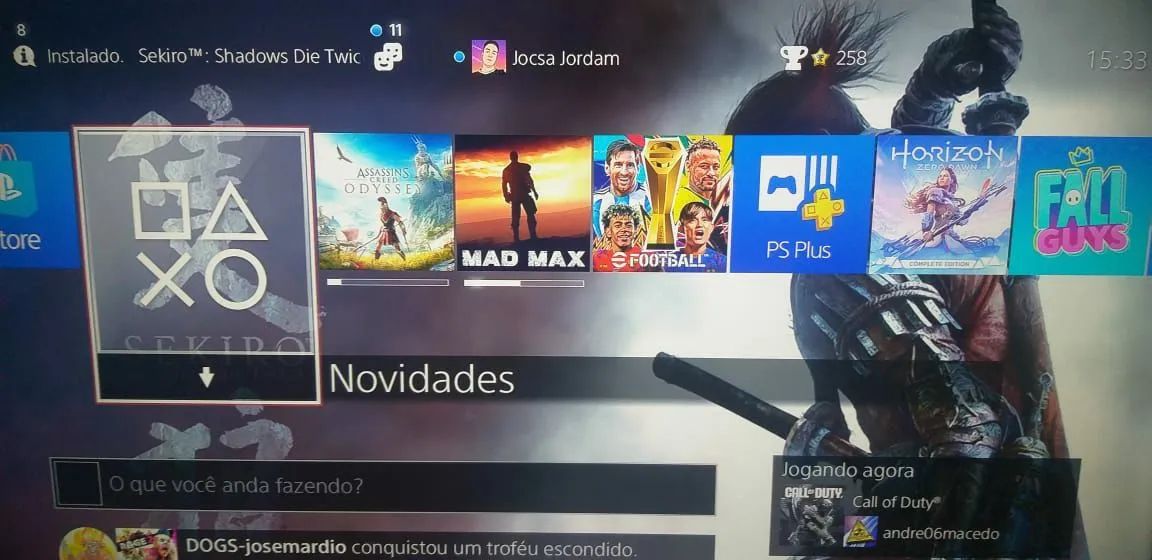 PS4 + 150 JOGOS + 2 CONTROLES  - Foto 2