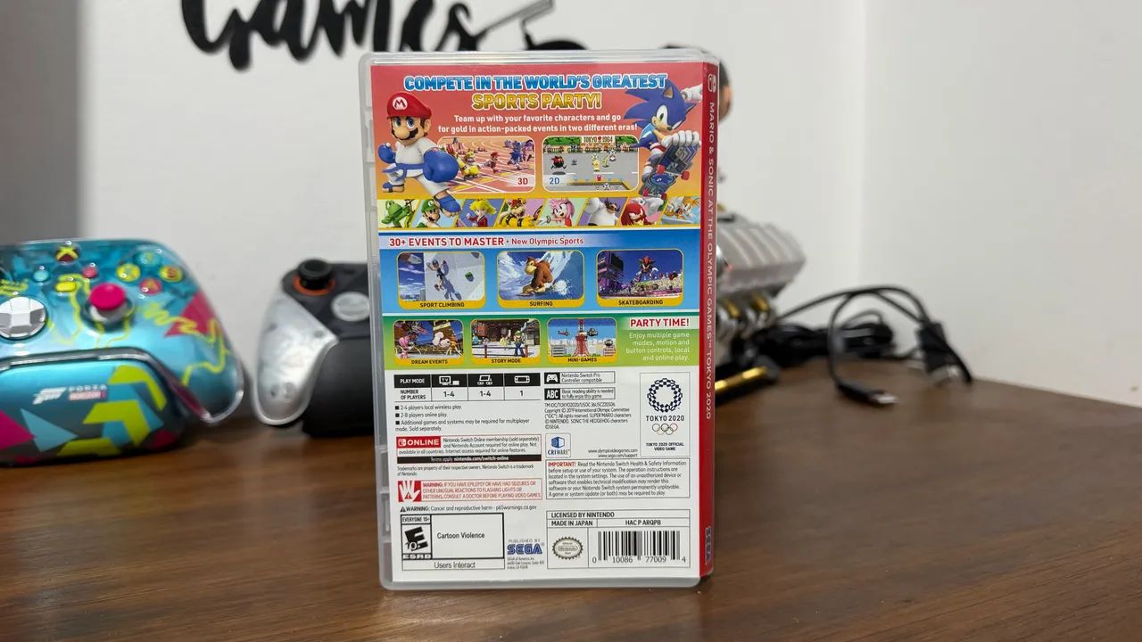 Mário Sonic Olympic Games Nintendo Switch  - Foto 3