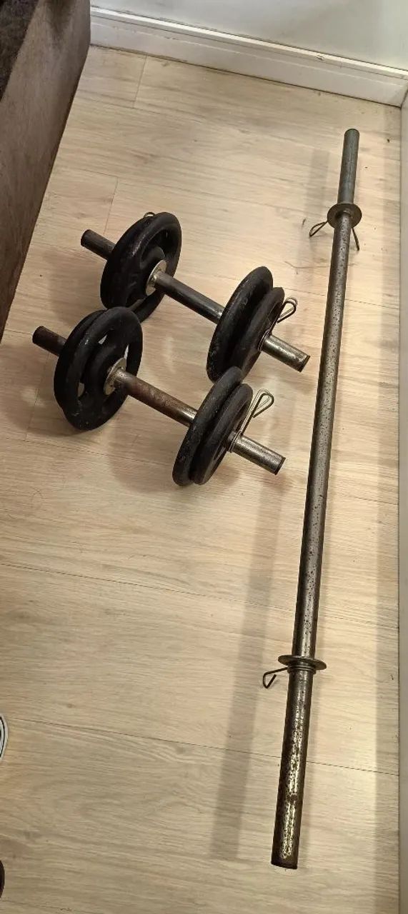 Kit de Halteres de Ferro