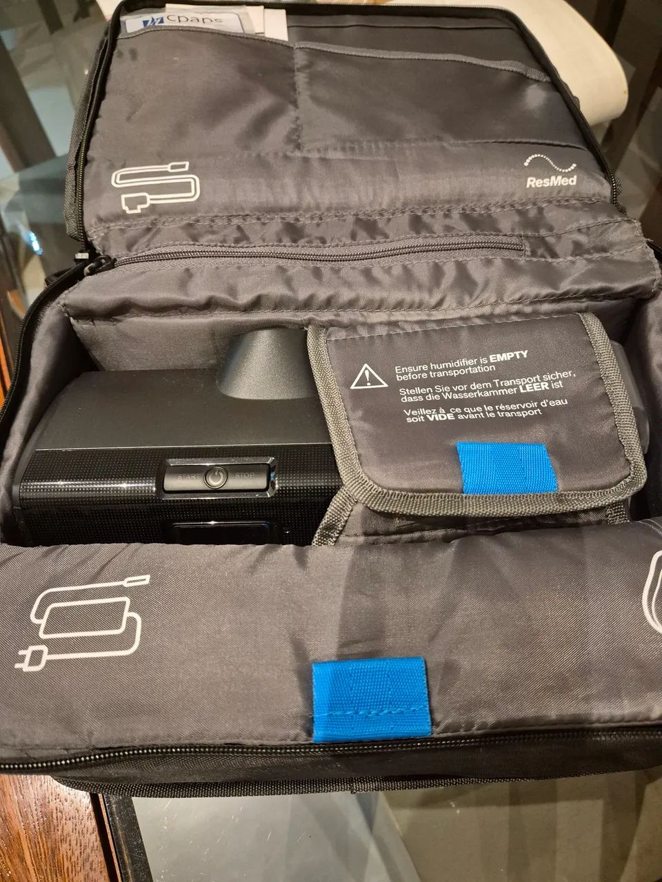 KIT CPAP AIRSENSE 10 AUTOSET COM UMIDIFICADOR  - Foto 2