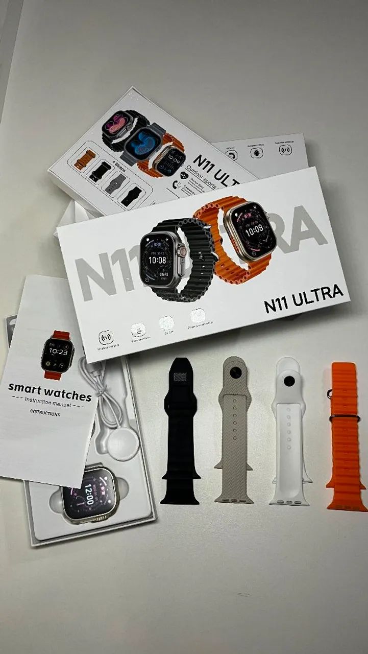 Smartwatch N11 Ultra Nfc Whatsapp Android IOS 4 - Foto 3