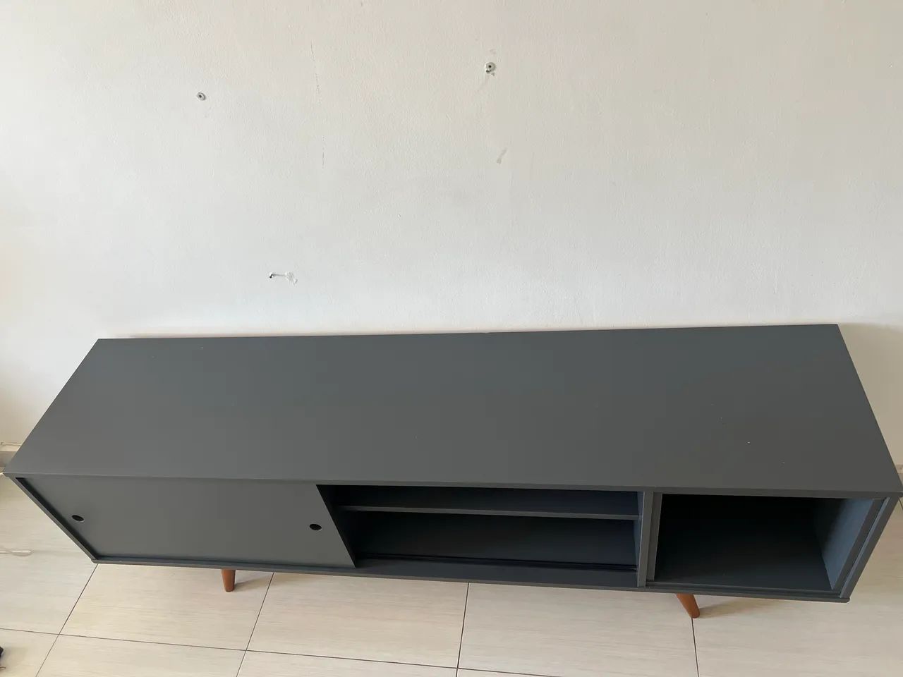 rack retro cinza
