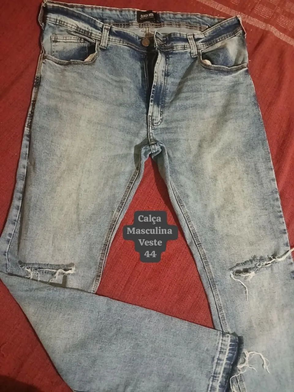 Calça masculina veste 44