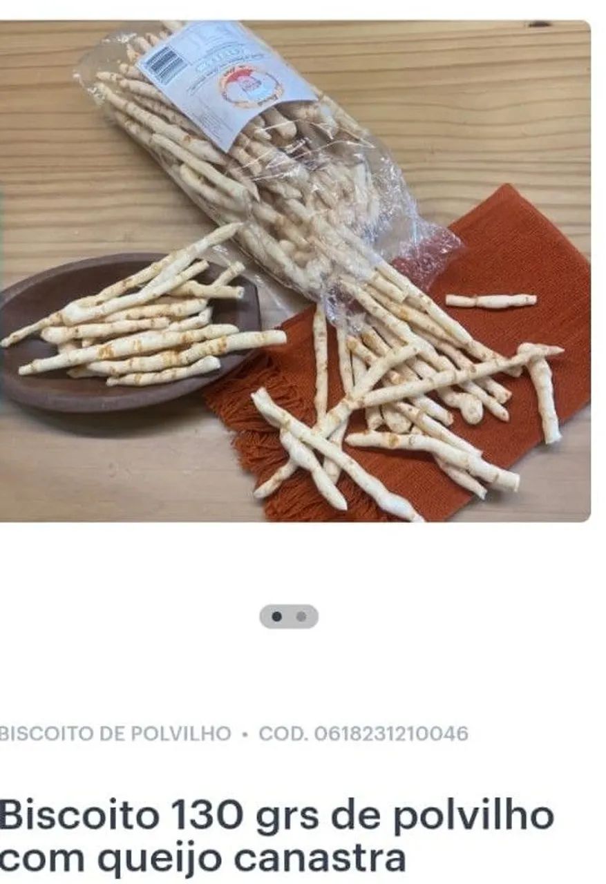 Vendo biscoito