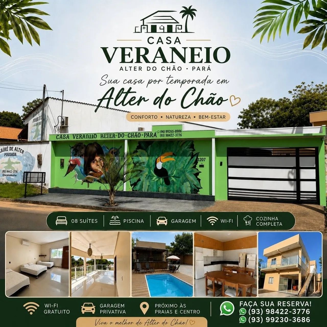Casa veraneio em alter do chão 