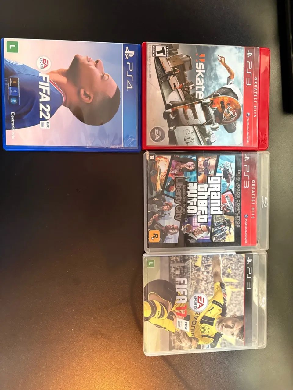 Jogos de Ps4 e Ps3