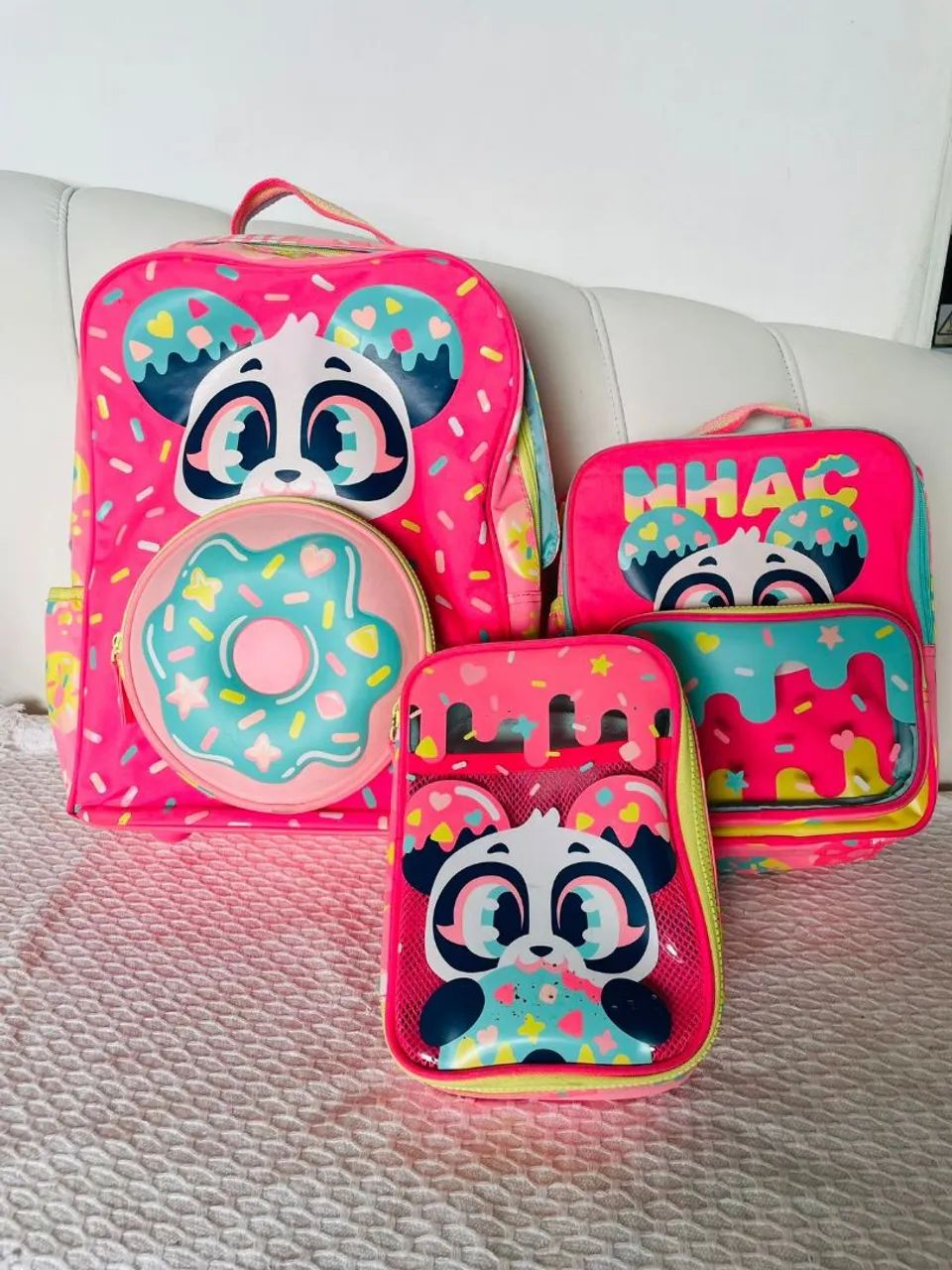 Kit de mochila da marca puket 