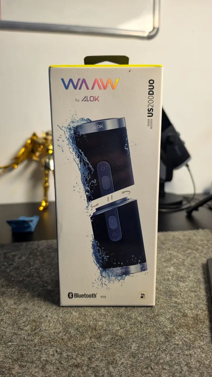 Caixa de Som WAAW US200 DUO