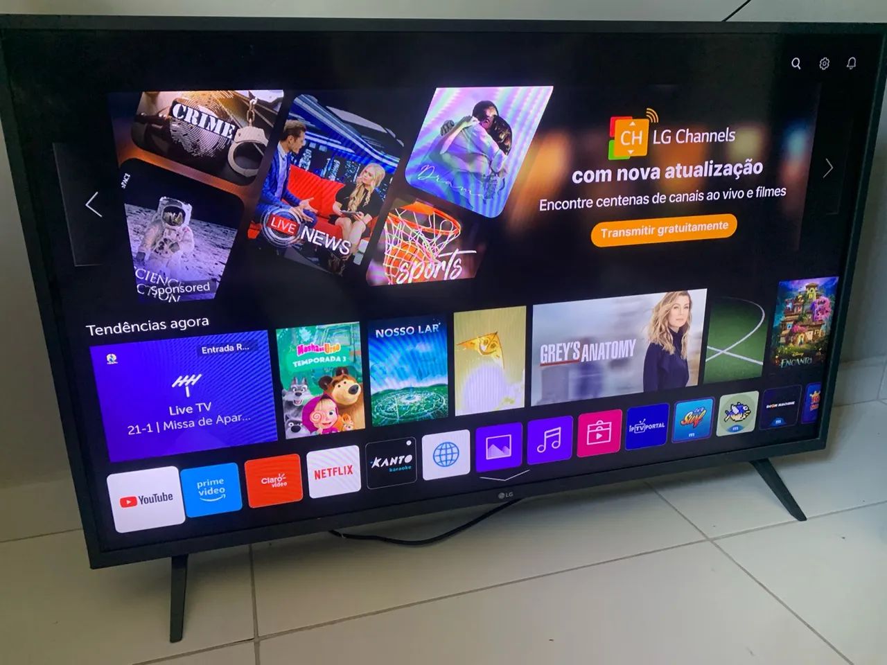Tv smart LG 43 